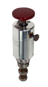 Manual flow control hydraulic valve, spool valve, Poppet valve many options